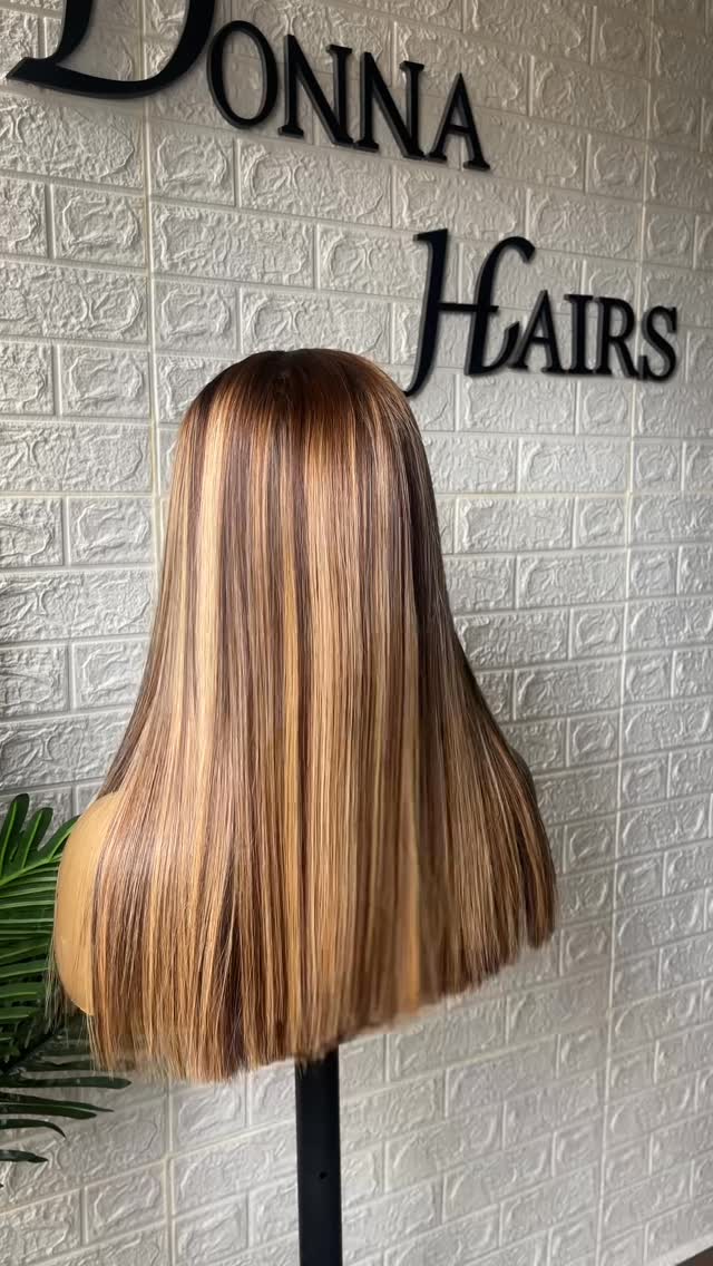 16-inch Vietnamese hair closure wig by DONNA HAIR